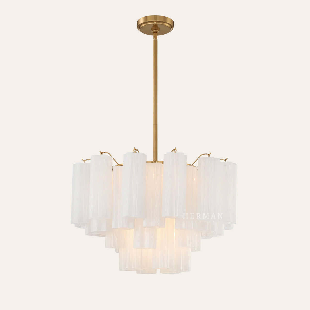 Petalia Murano Glass Chandelier 17.8" 22" 26.8" 32''D