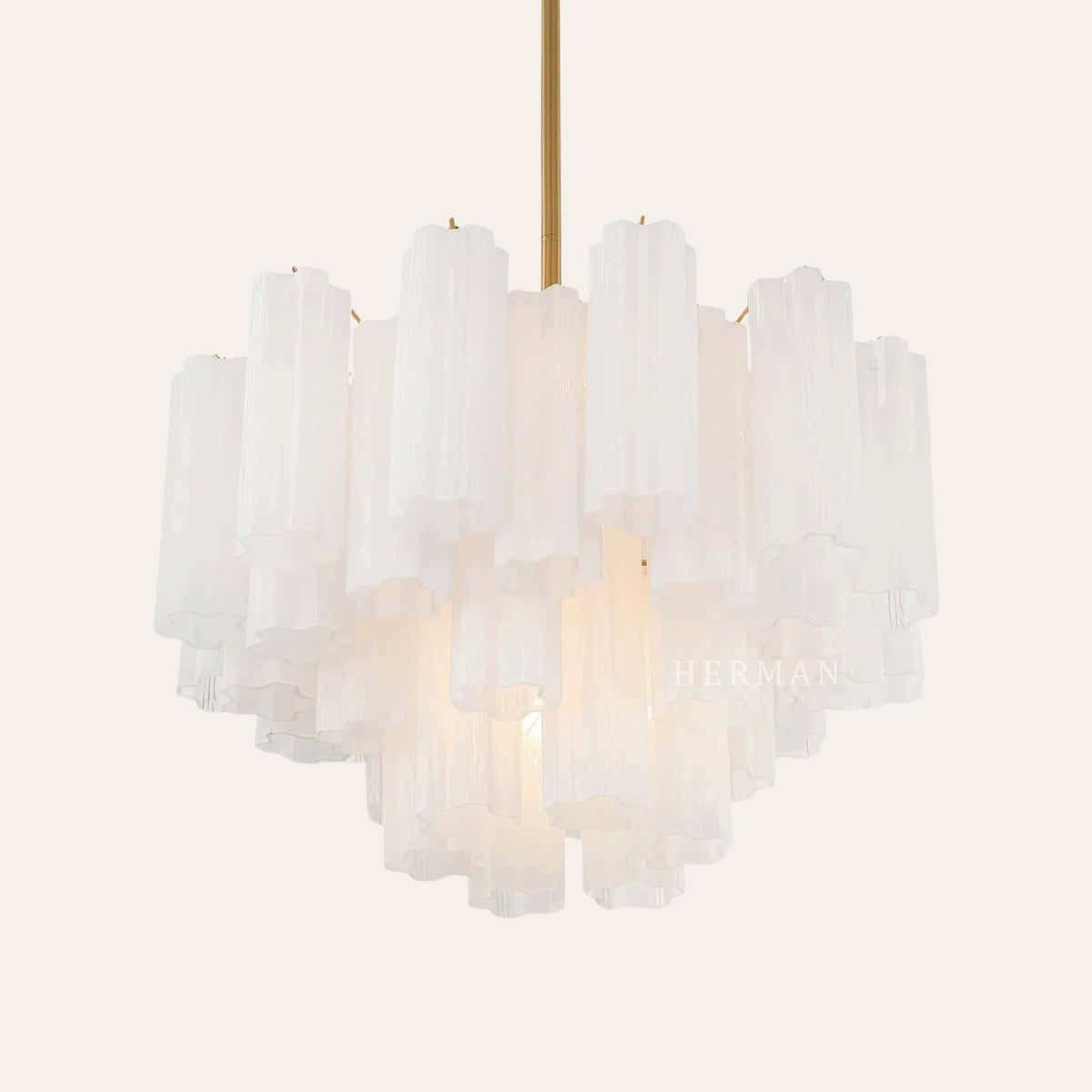 Petalia Murano Glass Chandelier 17.8" 22" 26.8" 32''D