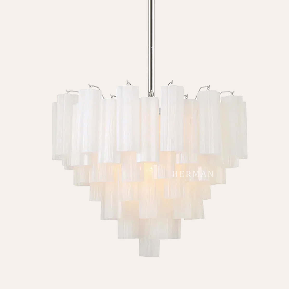 Petalia Murano Glass Chandelier 17.8" 22" 26.8" 32''D
