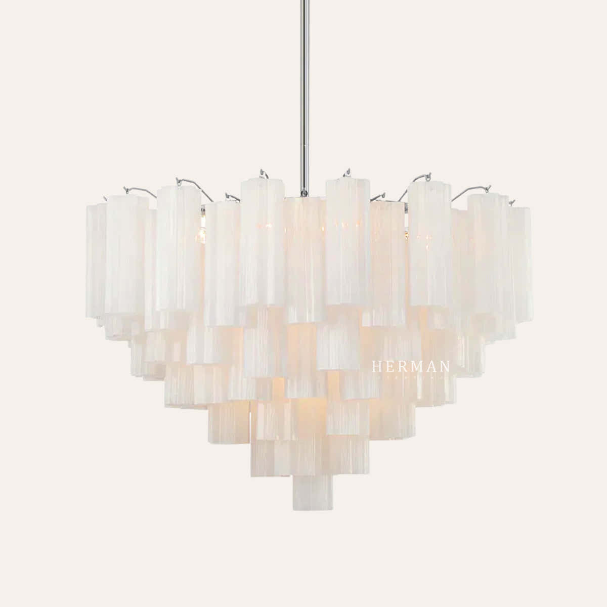 Petalia Murano Glass Chandelier 17.8" 22" 26.8" 32''D