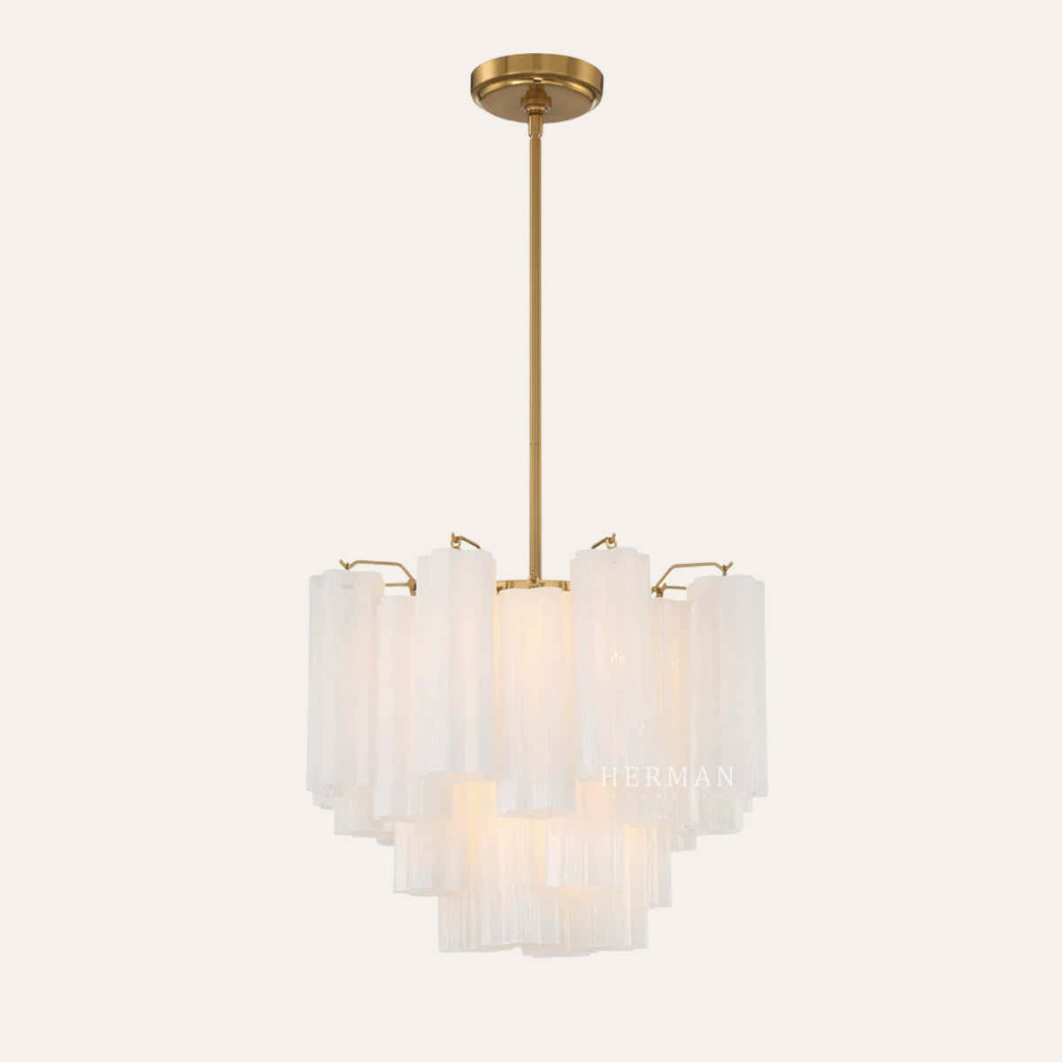 Petalia Murano Glass Chandelier 17.8" 22" 26.8" 32''D