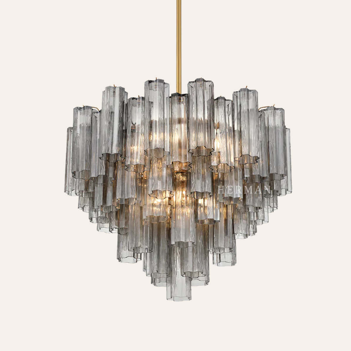 Petalia Murano Glass Chandelier 17.8" 22" 26.8" 32''D