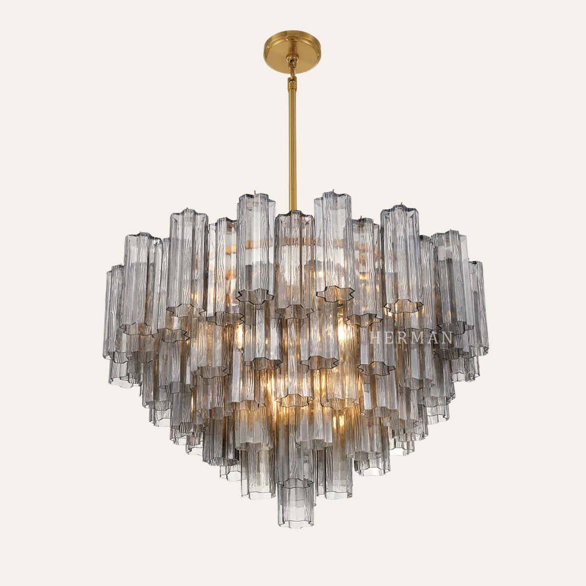 Petalia Murano Glass Chandelier 17.8" 22" 26.8" 32''D