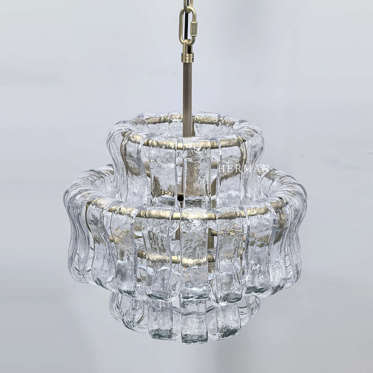 Amor Ghiaccio Glass Pendant Light