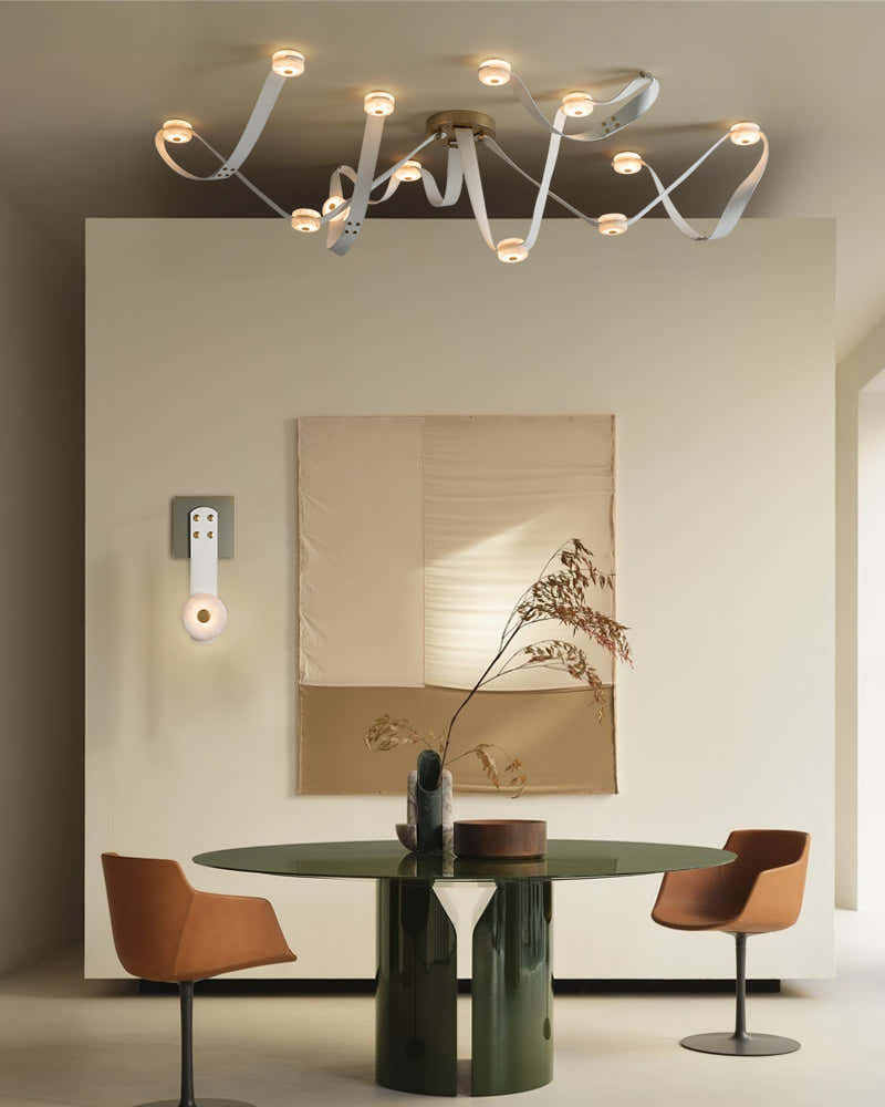 LED Module Snaps Alabaster Pug in Pendant Lighting with Extension Leather Straps