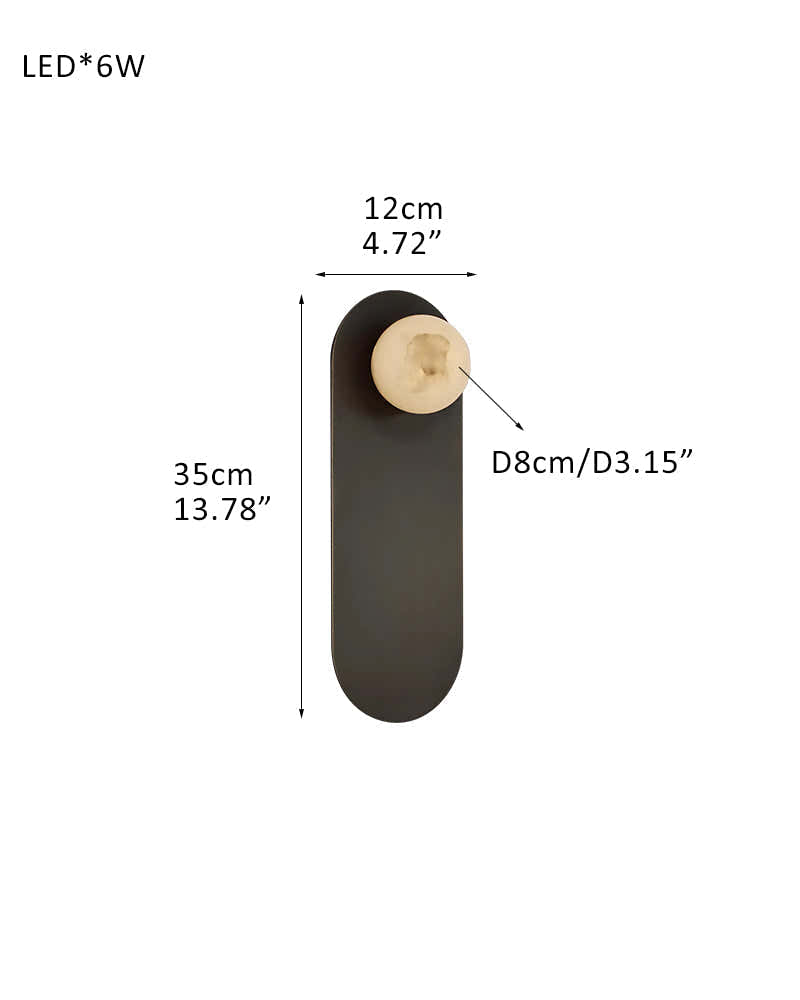 8-light Alabaster Globes LED Brass/Black Disc Ceiling Light Fixtures use for Living Areas
