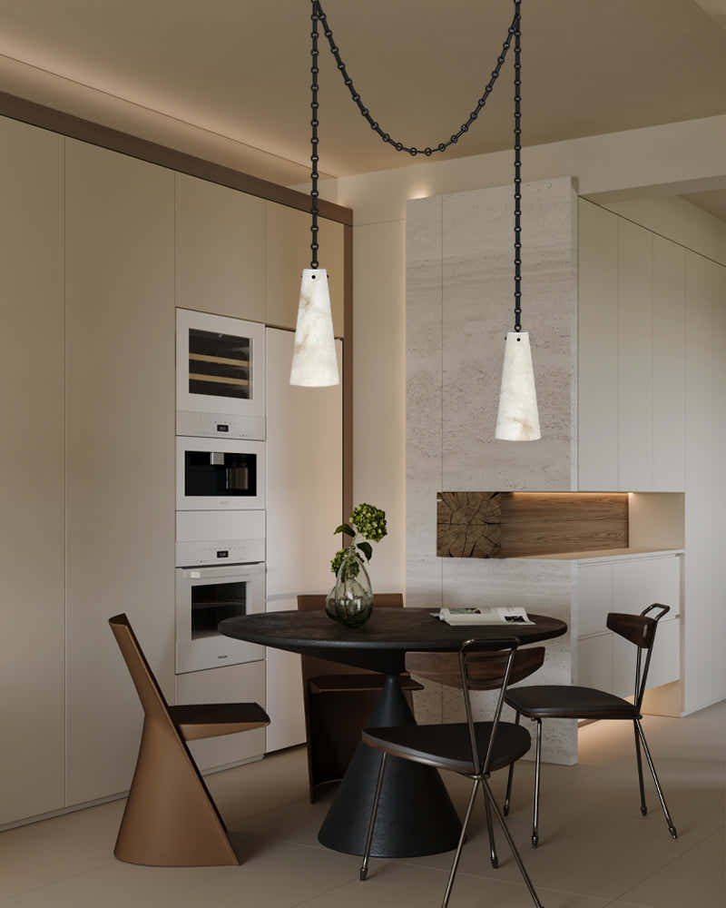 Contemporary Chandelier in Alabaster,1/2/3/5/7-Light Vintage Alabaster Pendant Cluster