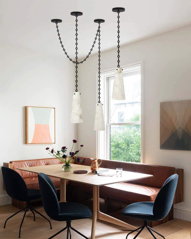 Contemporary Chandelier in Alabaster,1/2/3/5/7-Light Vintage Alabaster Pendant Cluster