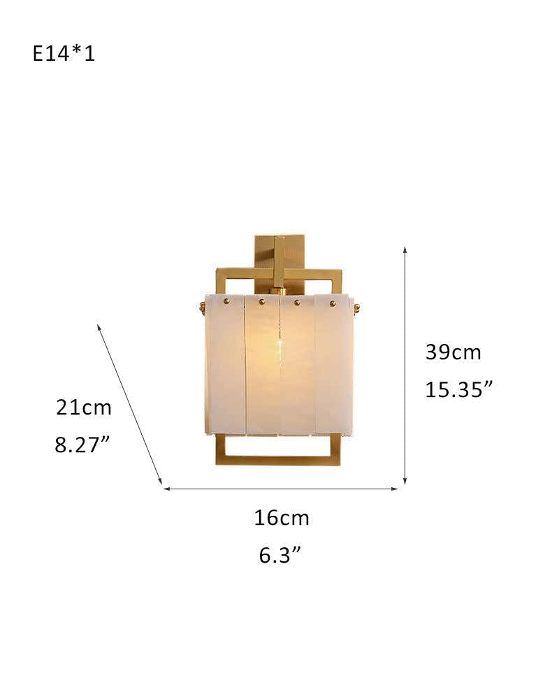 5-Light Rubbed Brass Alabaster Cluster Long Ceiling Pendant lights for dining room