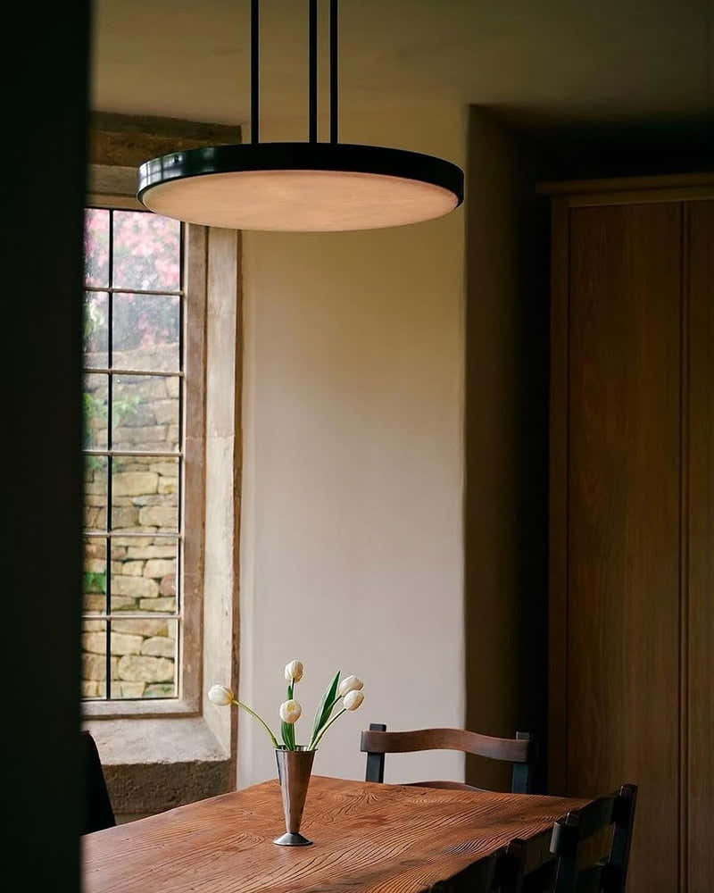 Black Brass Modular Natural Alabaster Mini Anvers Dome Ceilin LED Suspension Lamp