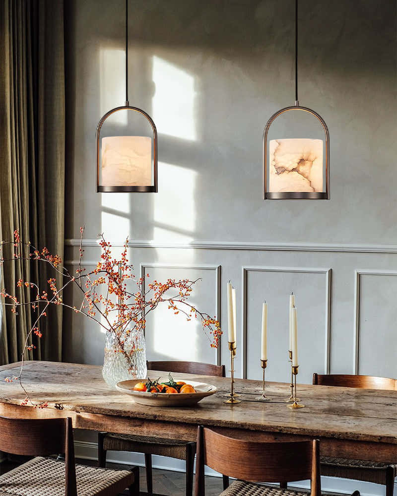 3 lights cluster alabaster dome brass pendant indoor lighting ceiling for kitchen island