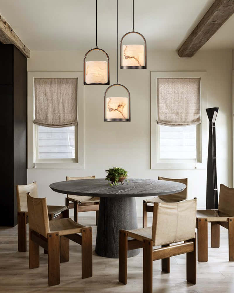 3 lights cluster alabaster dome brass pendant indoor lighting ceiling for kitchen island