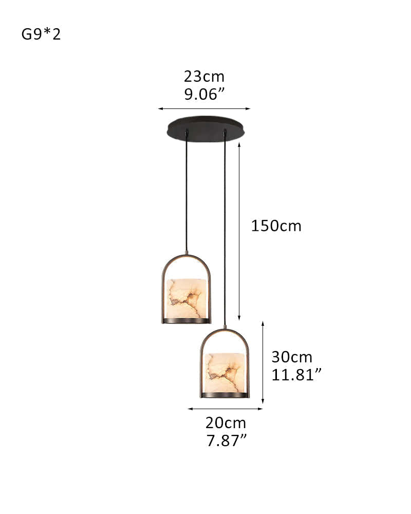 3 lights cluster alabaster dome brass pendant indoor lighting ceiling for kitchen island