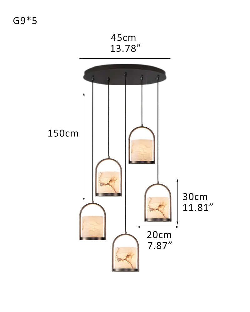 3 lights cluster alabaster dome brass pendant indoor lighting ceiling for kitchen island