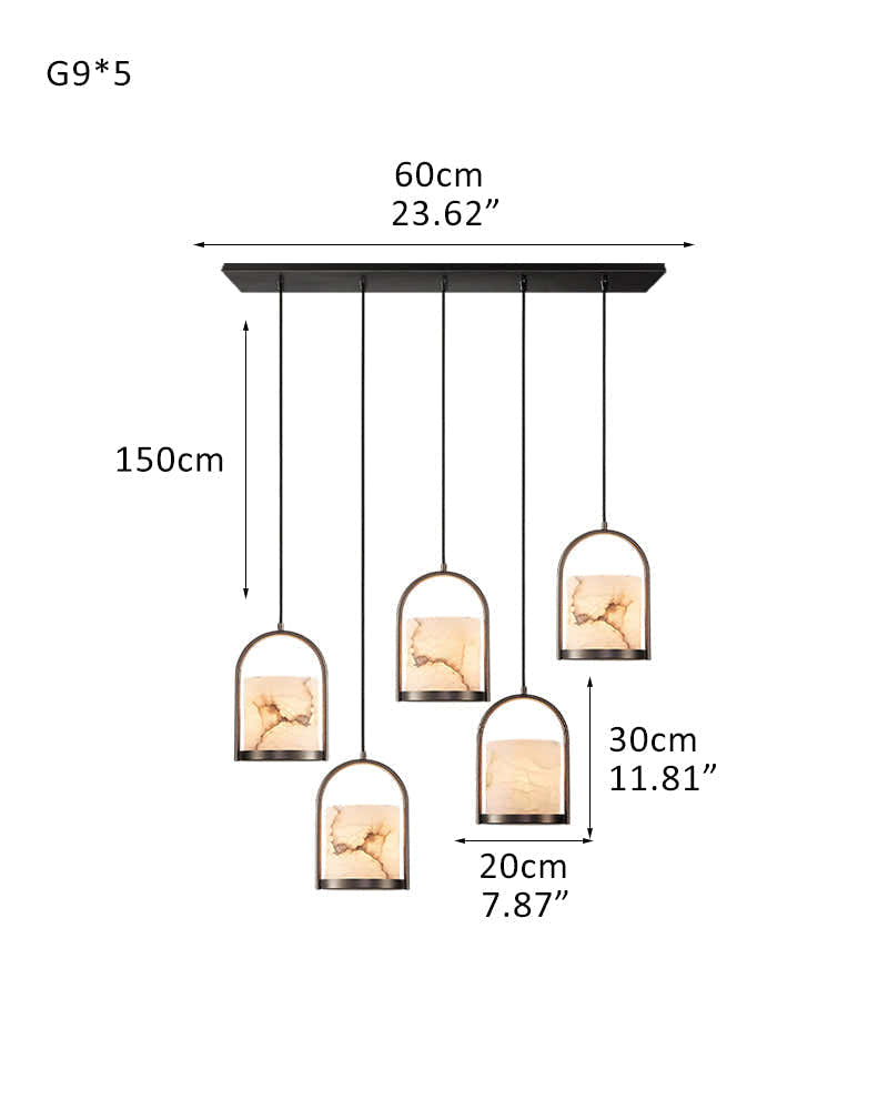 3 lights cluster alabaster dome brass pendant indoor lighting ceiling for kitchen island