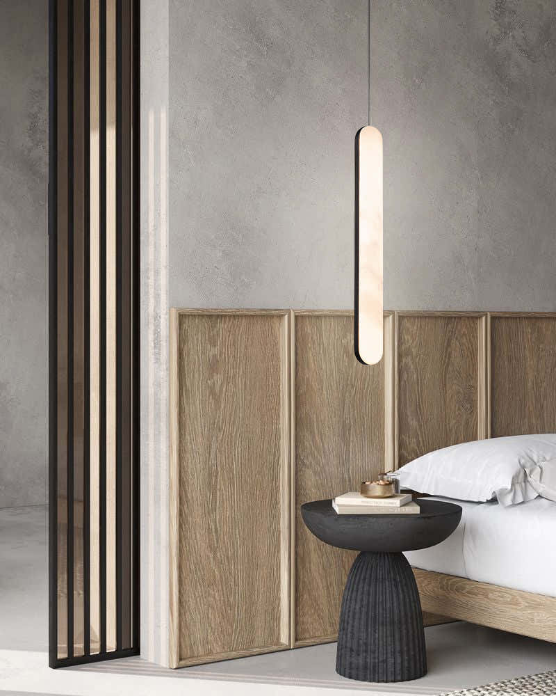 Cadiz LED Wide 2" Aged Brass/Black Indoor Mini Ceiling Pendant Lighting