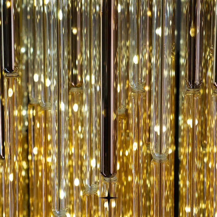 Echo Layered Rectangular Chandelier