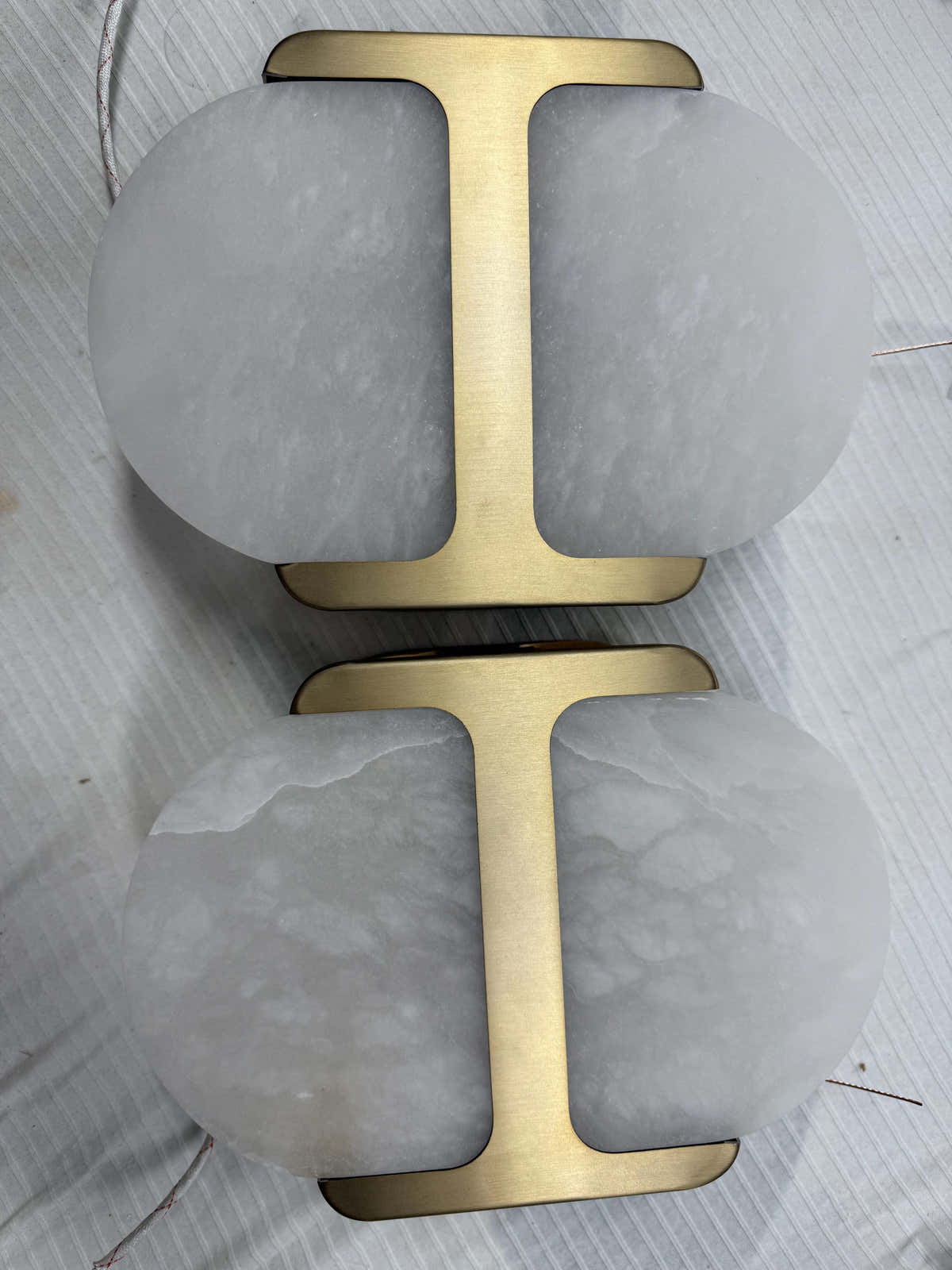 Hopkins Alabaster Sconce 9"–17"