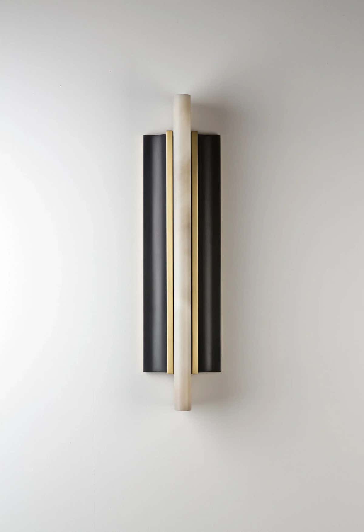 Timide Alabaster Sconce