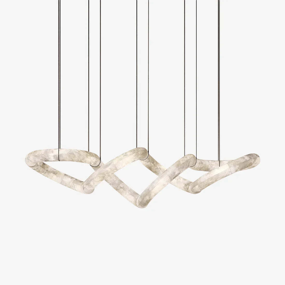 Infinity 12 & 16 Alabaster Pendant Light