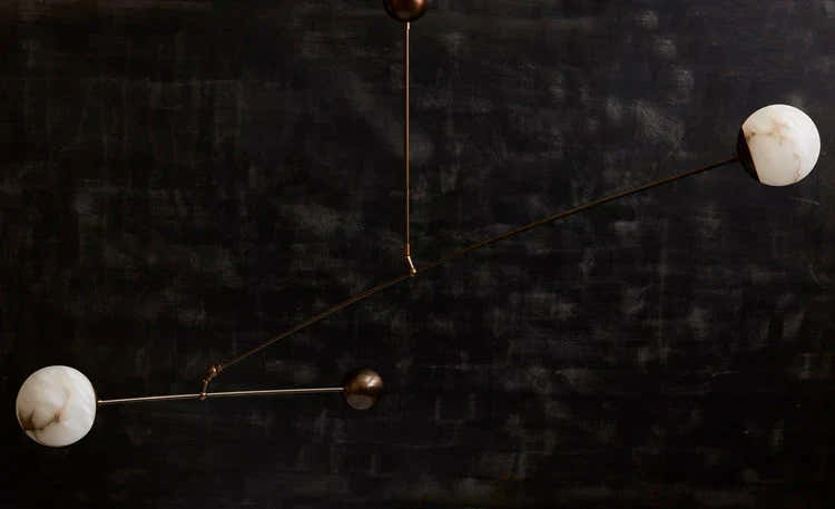 Alabaster Mobile Chandelier