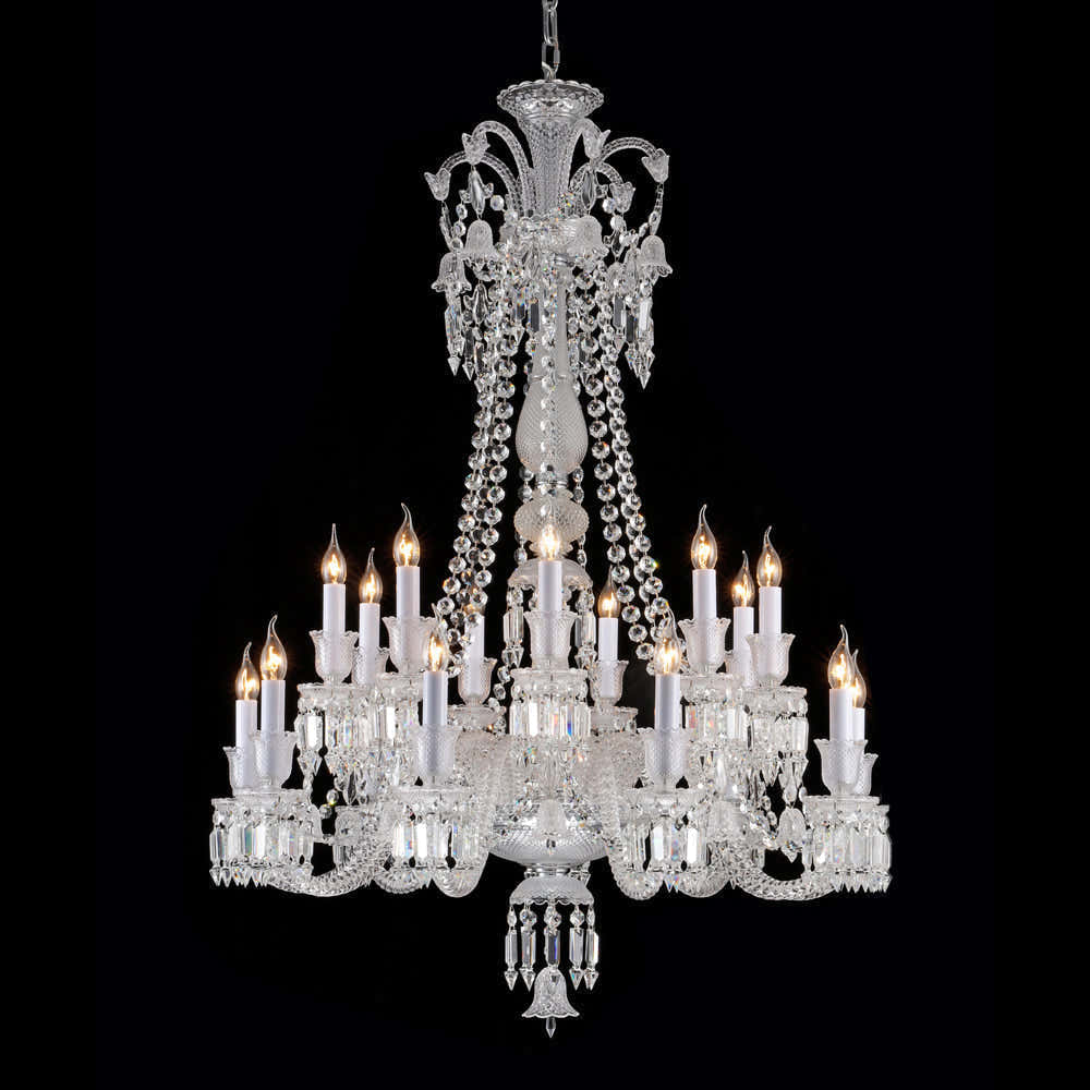 Bakala Long Crystal Chandelier