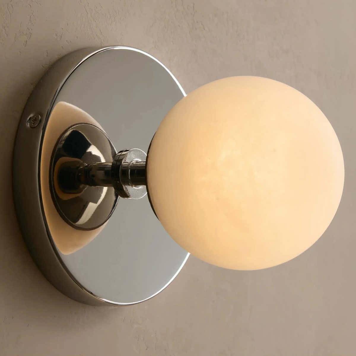 Girouette  Alabaster Sconce