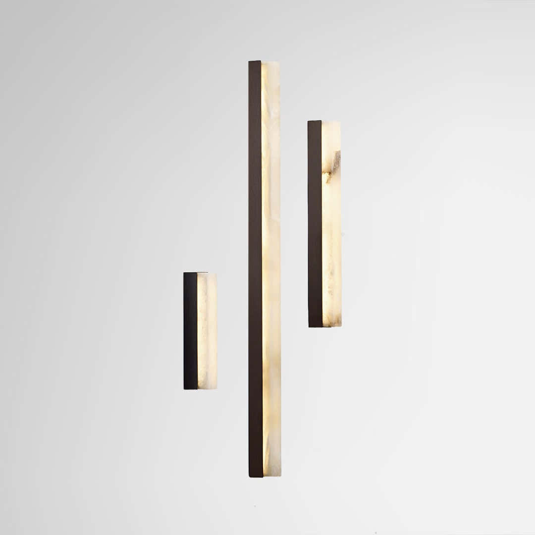 Artes Wall Alabaster Bathroom Light
