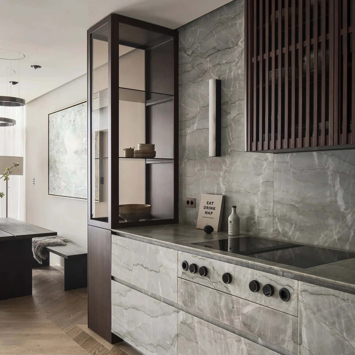 Artes Wall Alabaster Bathroom Light