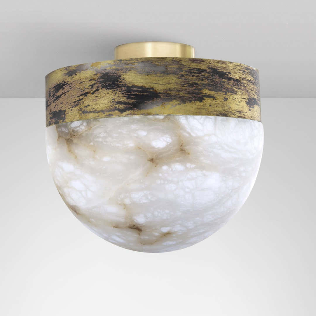 Lucid Alabaster Ceiling Mounted Light