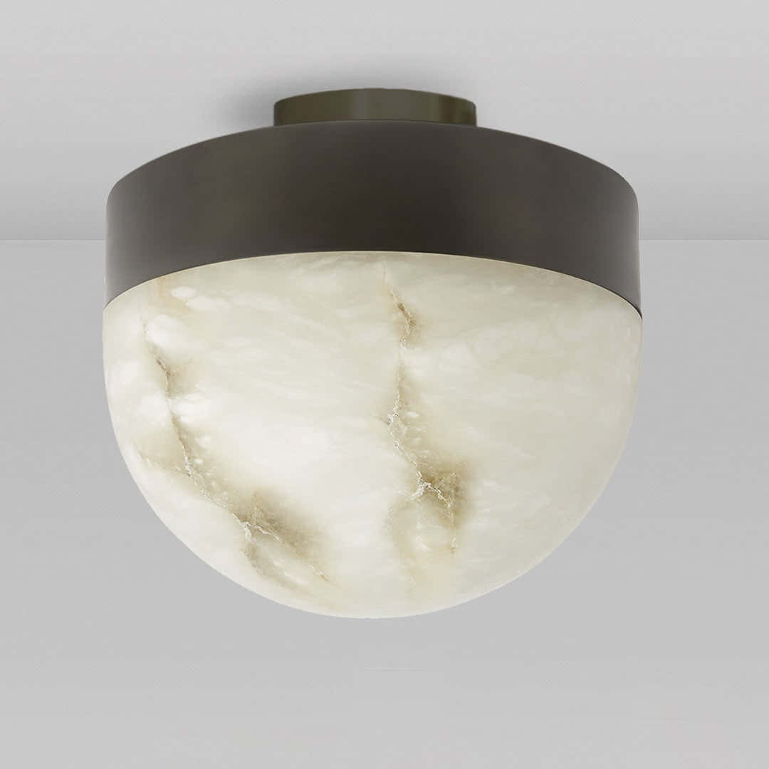 Lucid Alabaster Ceiling Mounted Light