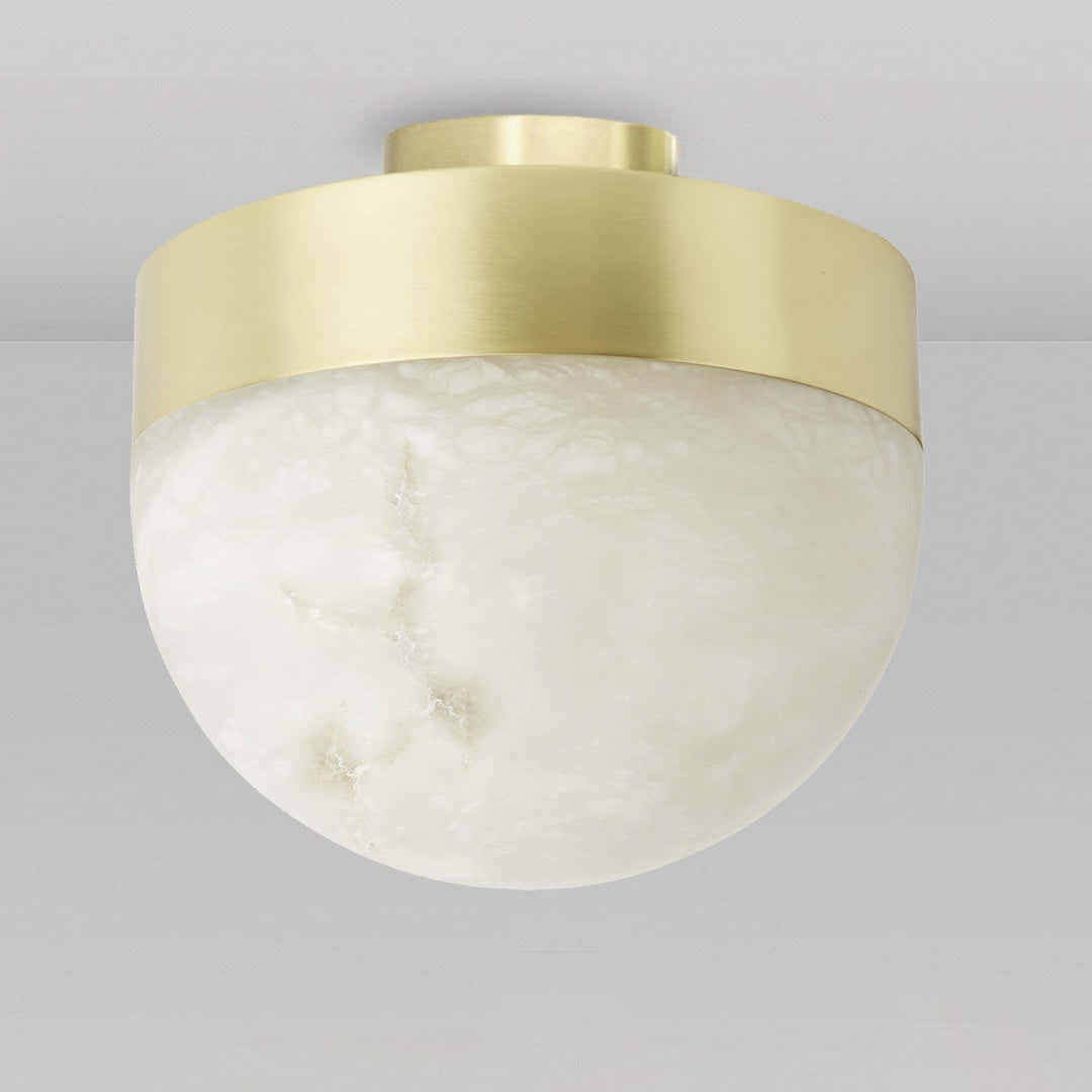 Lucid Alabaster Ceiling Mounted Light