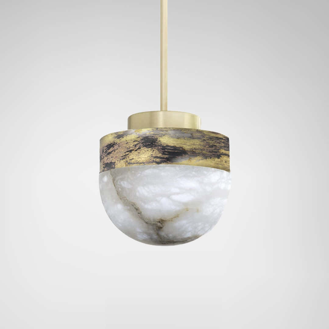 Lucid Alabaster Pendant Light