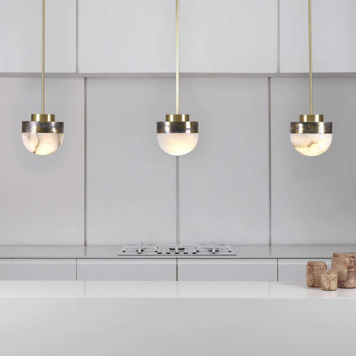 Lucid Alabaster Pendant Light