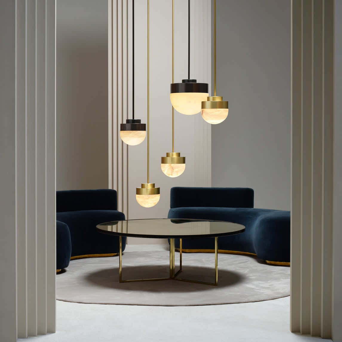 Lucid Alabaster Pendant Light
