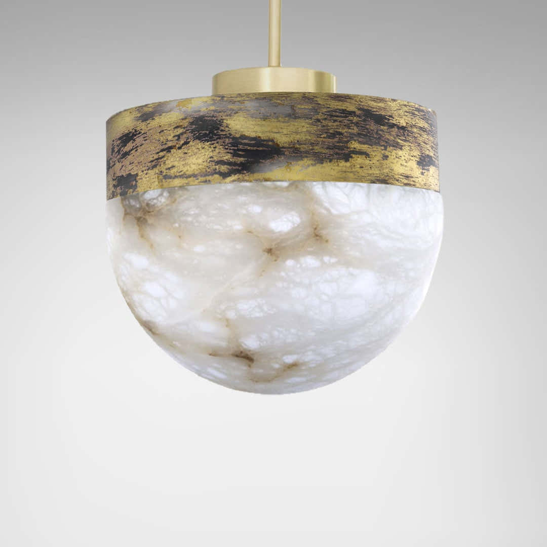 Lucid Alabaster Pendant Light