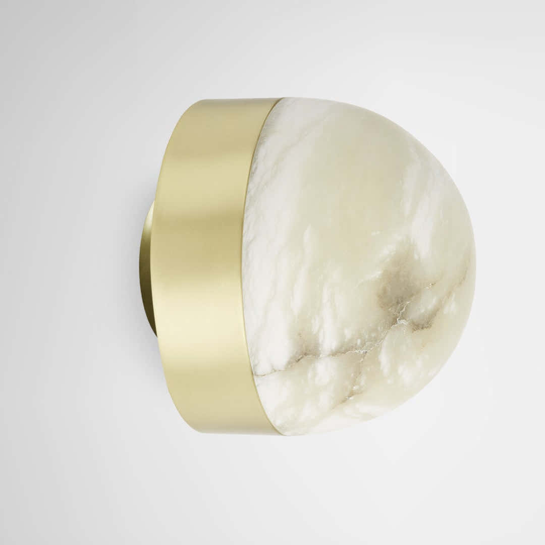 Lucid Alabaster Wall Light