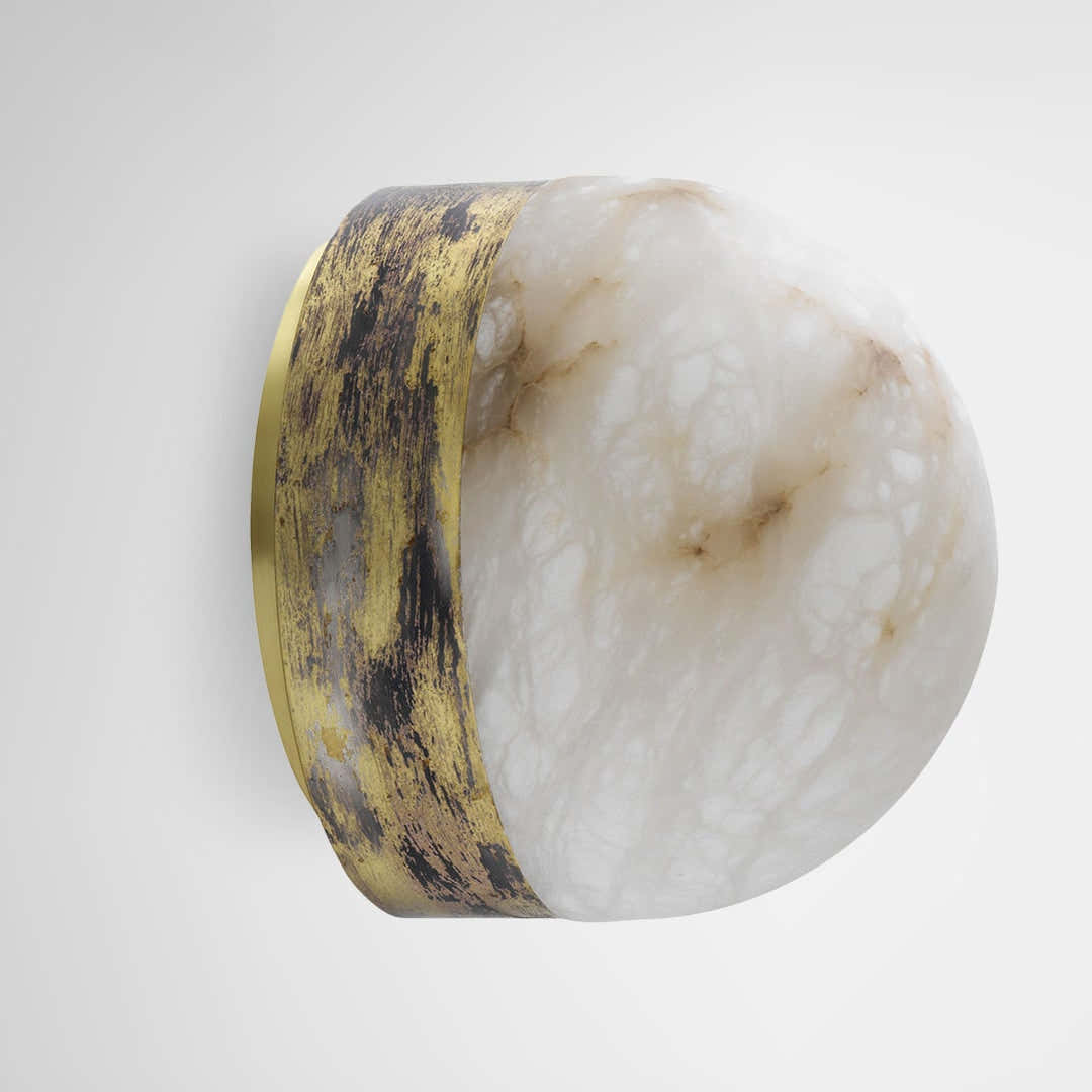 Lucid Alabaster Wall Light
