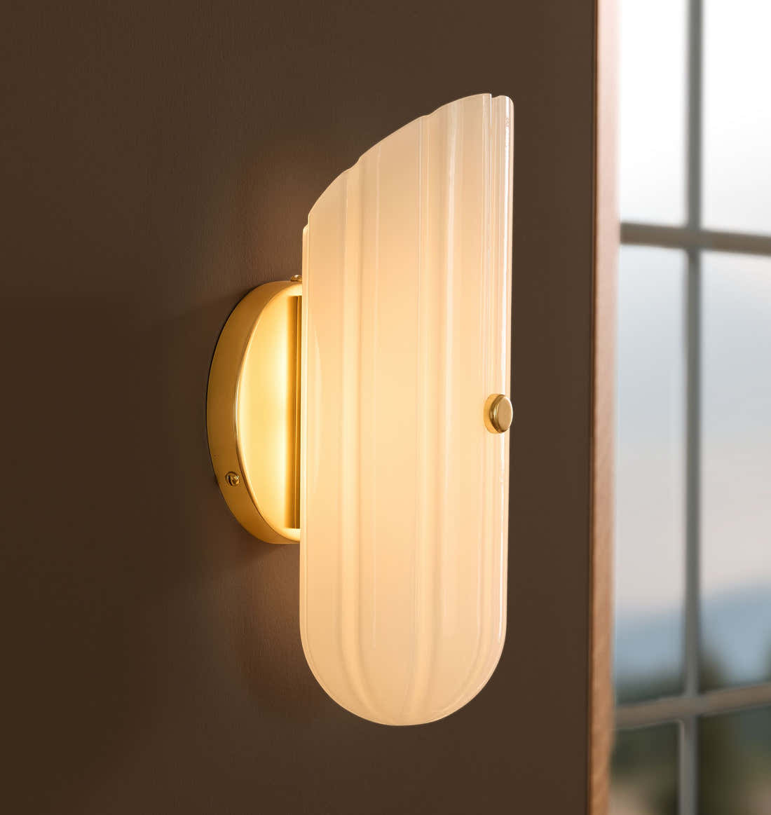 Lorna LED Sconce 12"H 24"H