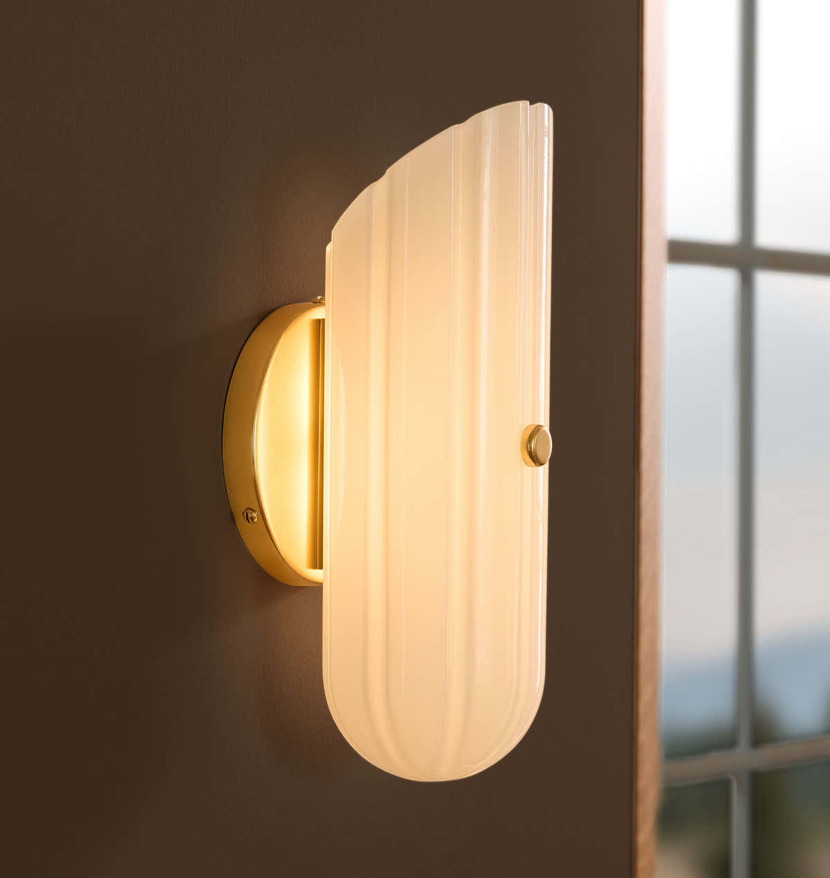 Lorna LED Sconce 12"H 24"H