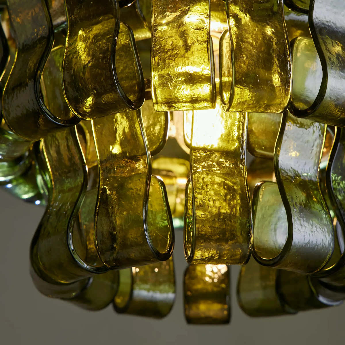 Amor Ghiaccio Glass Pendant Light