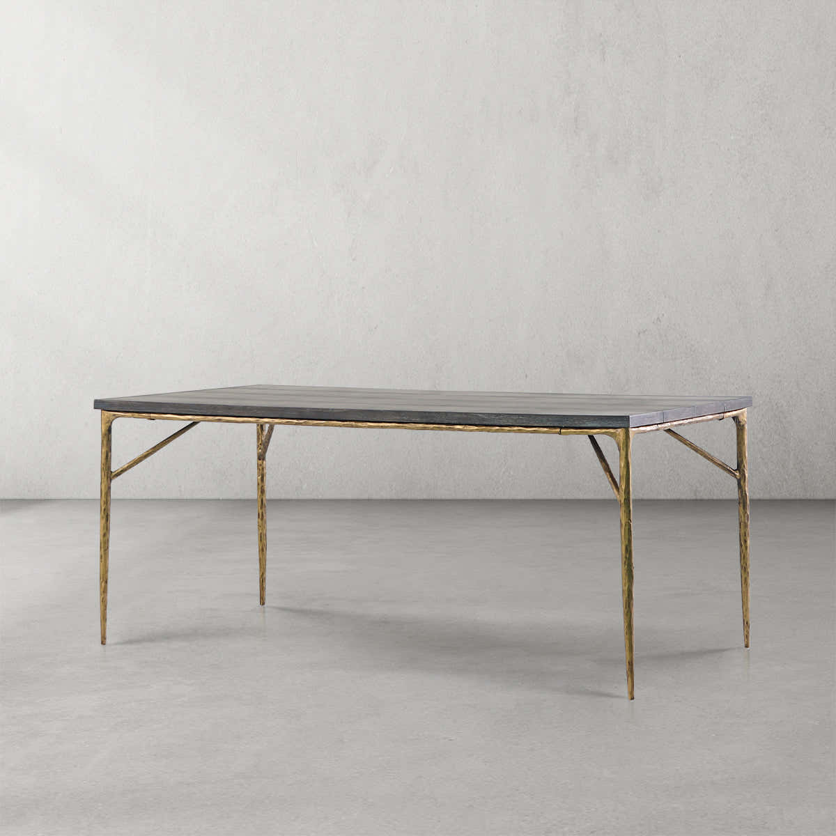 Hand-Forged Metal Medieval Style Dining Table