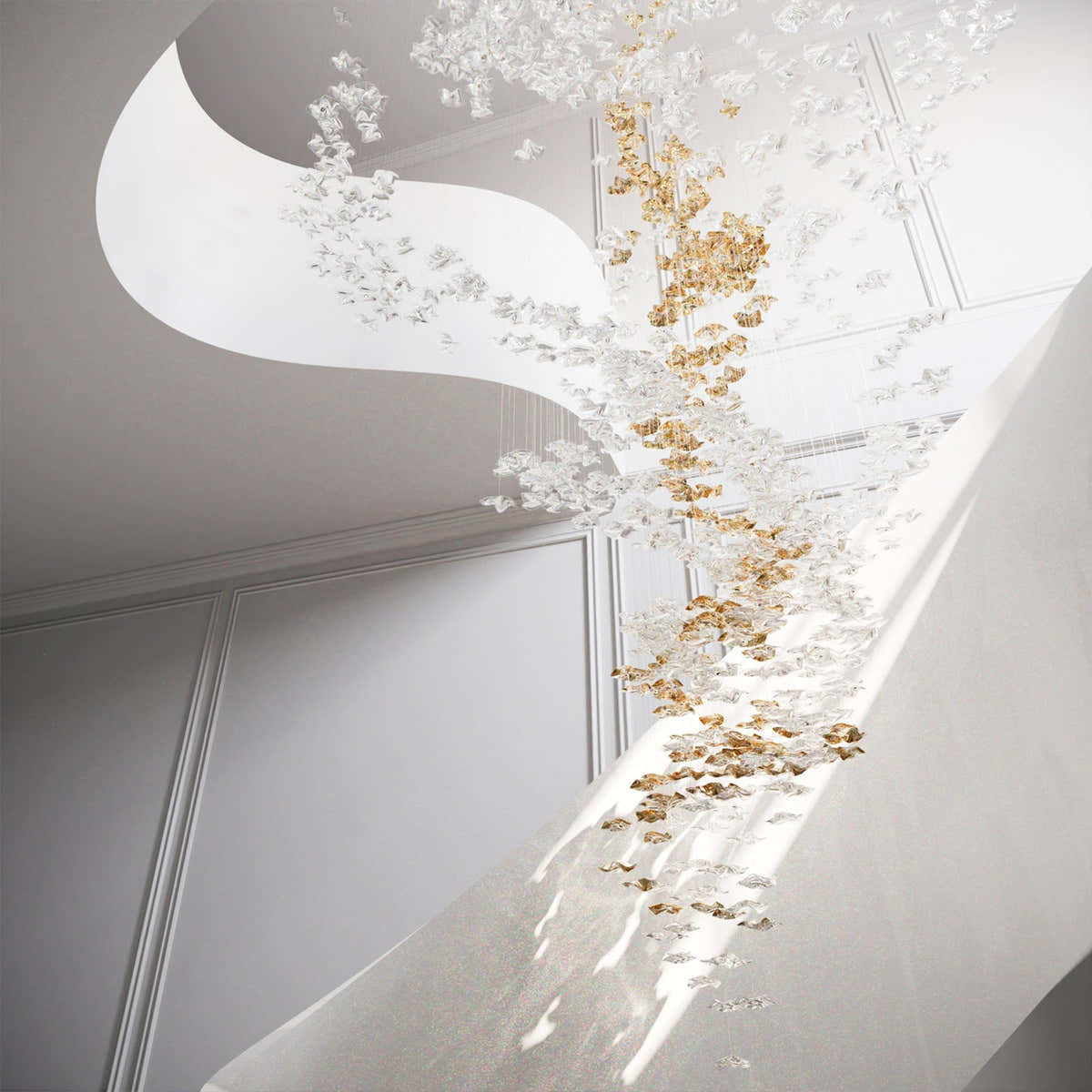 Tidal Stair Chandelier