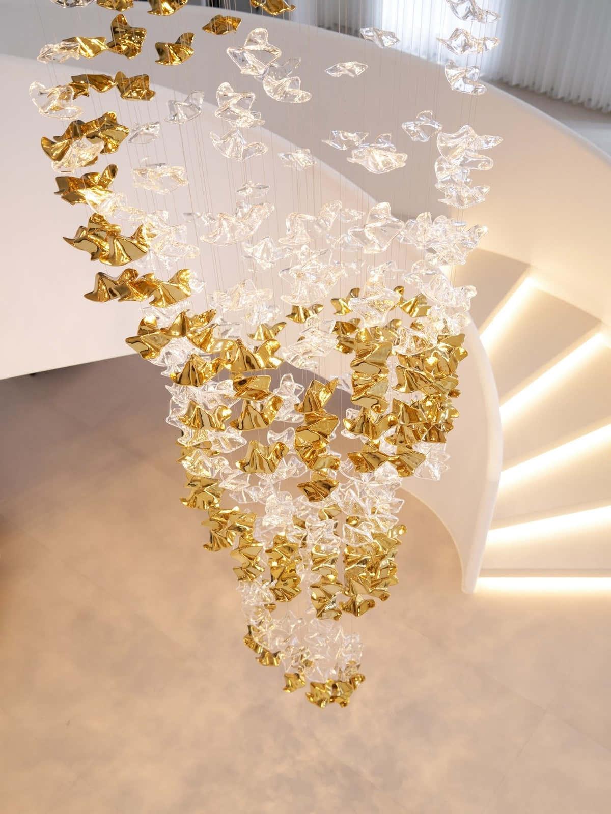 Tidal Stair Chandelier