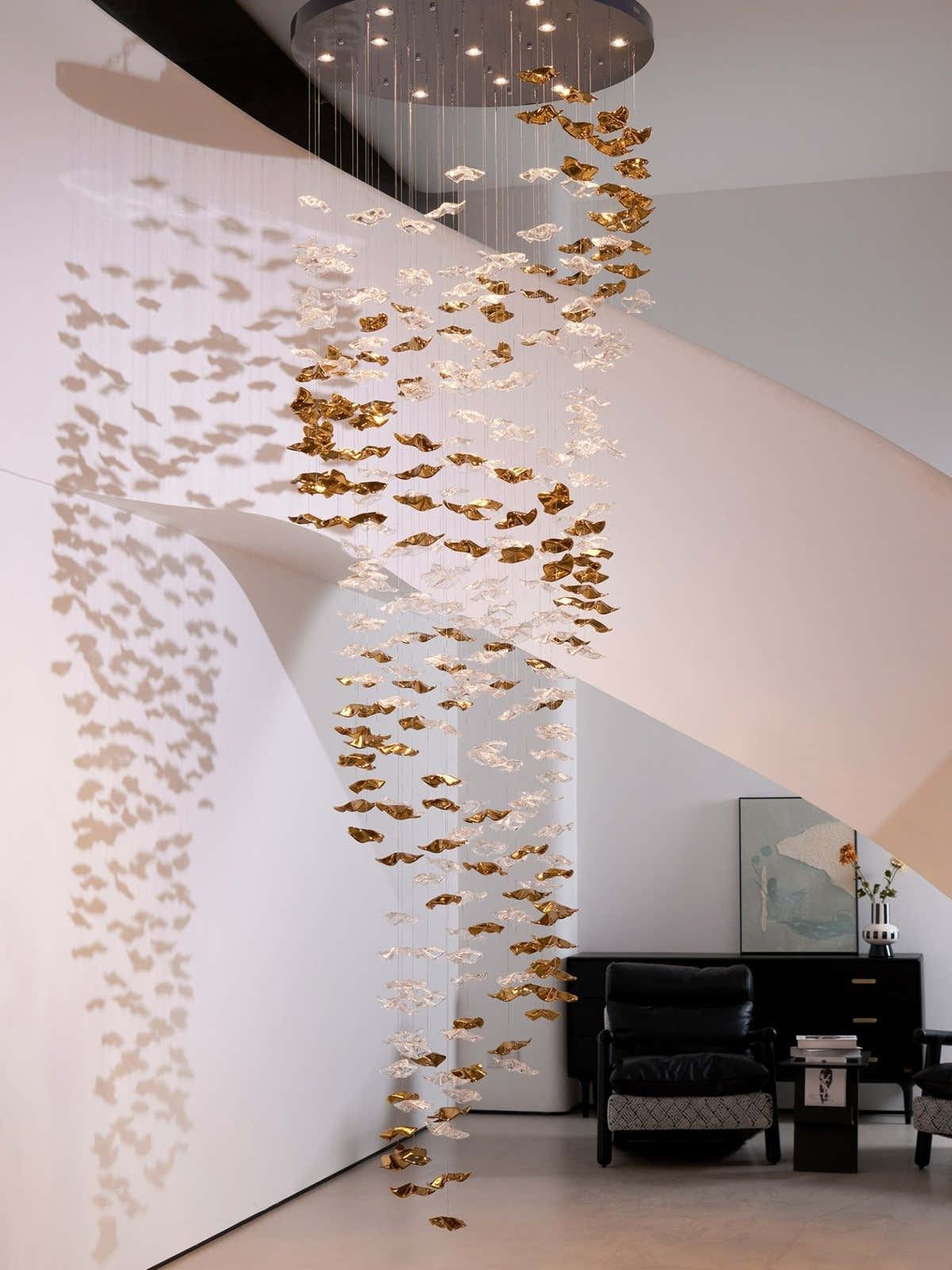 Tidal Stair Chandelier