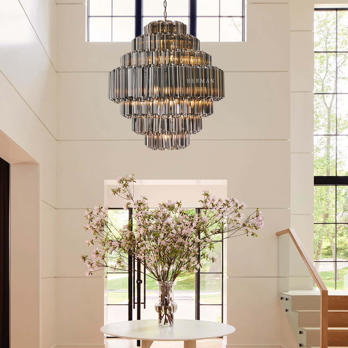 Grande Palermo Murano Chandelier  32.68"