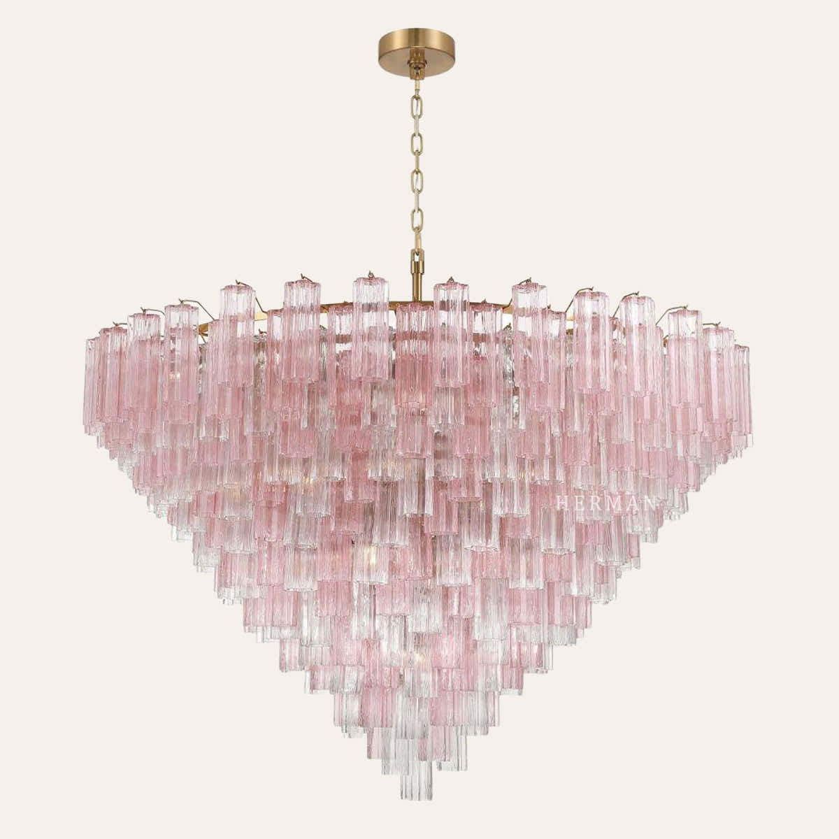 Murano Glass 40 Light Chandelier 62" W