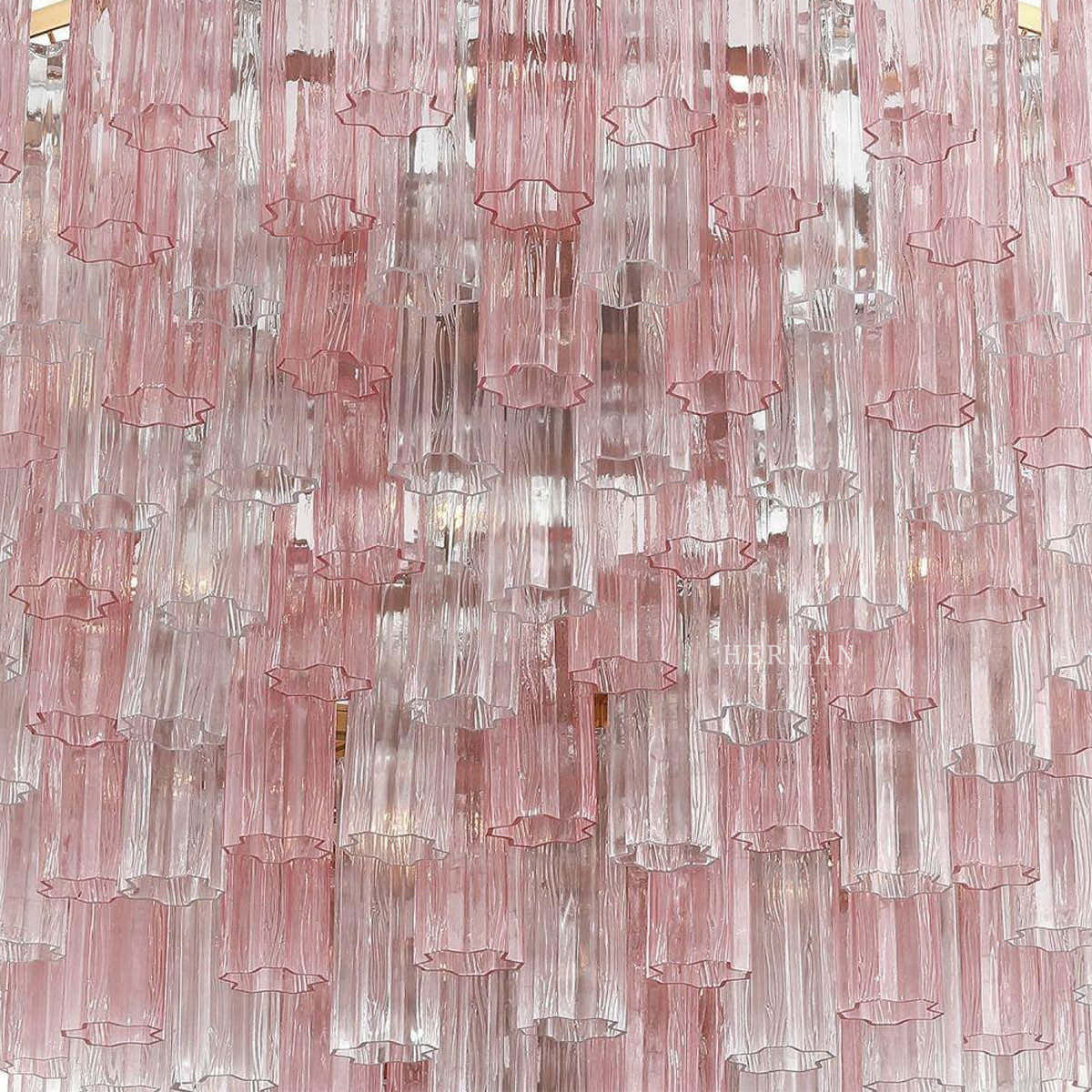 Murano Glass 40 Light Chandelier 62" W