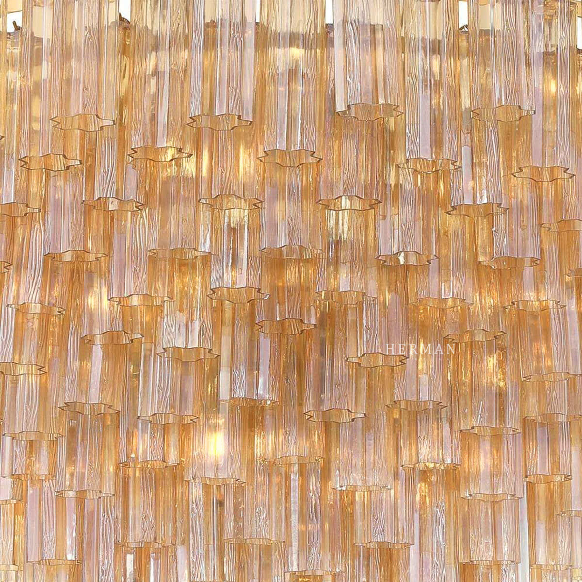 Murano Glass 40 Light Chandelier 62" W