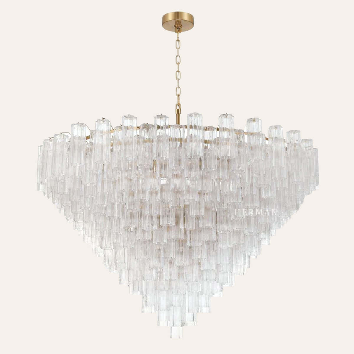 Murano Glass 40 Light Chandelier 62" W